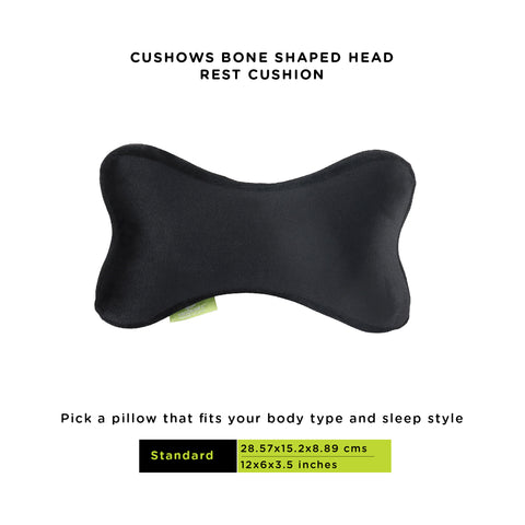 Cushows Bone Shaped Head Rest Cushion