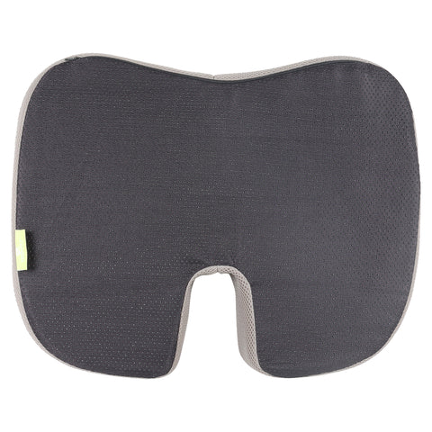 Cushows U-Shaped Memory Foam Coccyx Seat Cushion With Anti Skid Bottom