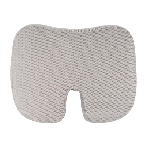 Cushows U-Shaped Memory Foam Coccyx Seat Cushion With Anti Skid Bottom