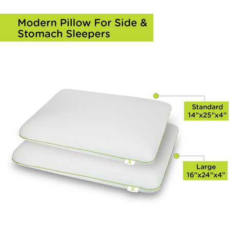 Cushows Memory Foam Modern Pillow For Side & Stomach Sleepers