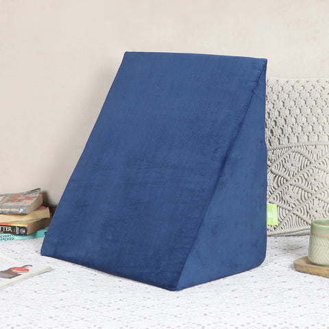 Cushows Multipurpose Memory Foam Platform Wedge Pillow - For Sleeping, Leg Elevation and Post Surgery Relief
